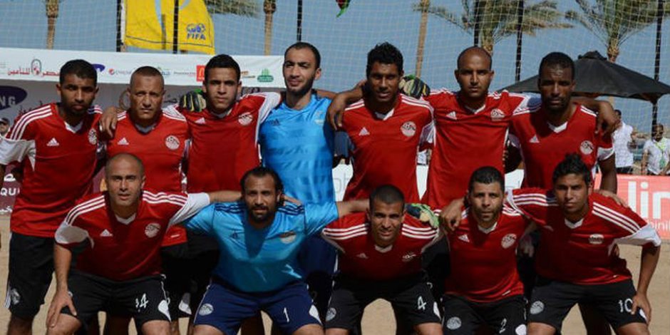 مصر تواجه البرازيل والبرتغال في كأس القارات للشاطئية
