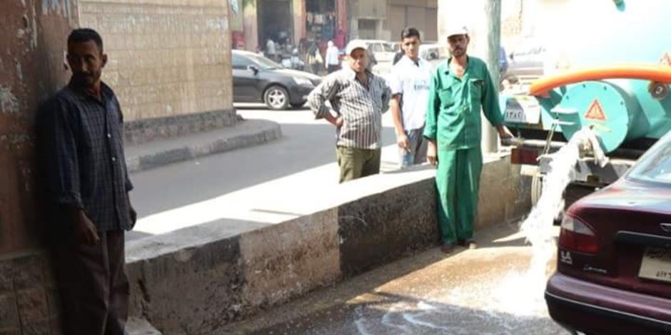 محافظة الغربية تستعد لموسم الشتاء باختبار كفاءة صفايات الصرف (صور)
