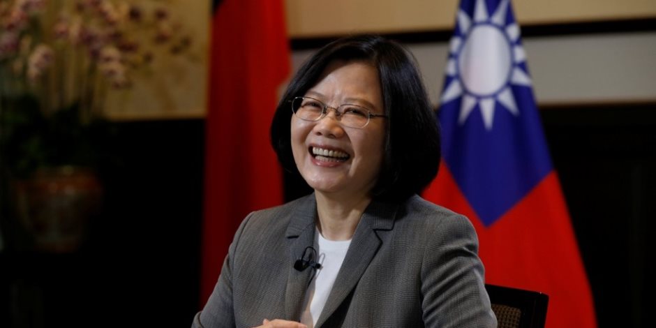 رئيسة تايوان تتعهد بالدفاع عن حرية الجزيرة
