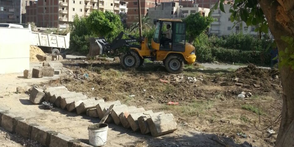 حملات نظافة بحي غرب مدينة نصر  استعدادا لأعياد شم النسيم 