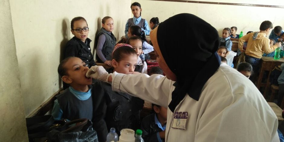 بدء تطعيم 939 ألف طفل بمدارس الشرقية ضد الديدان والطفيليات المعوية