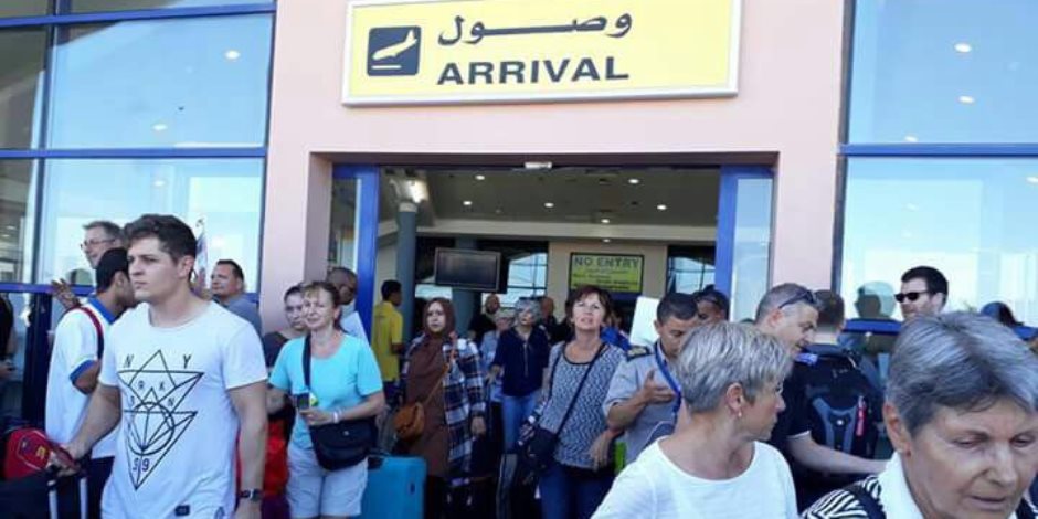 مطار مرسى علم الدولي يستقبل اليوم 8 رحلات دولية أوروبية