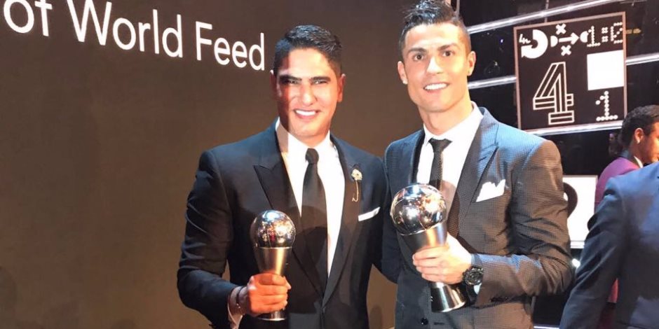 أبو هشيمة يهنئ رونالدو لحصوله على جائزة أفضل لاعب في العالم 2017