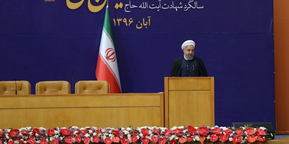 الرئيس الإيراني يعلن نهاية تنظيم داعش
