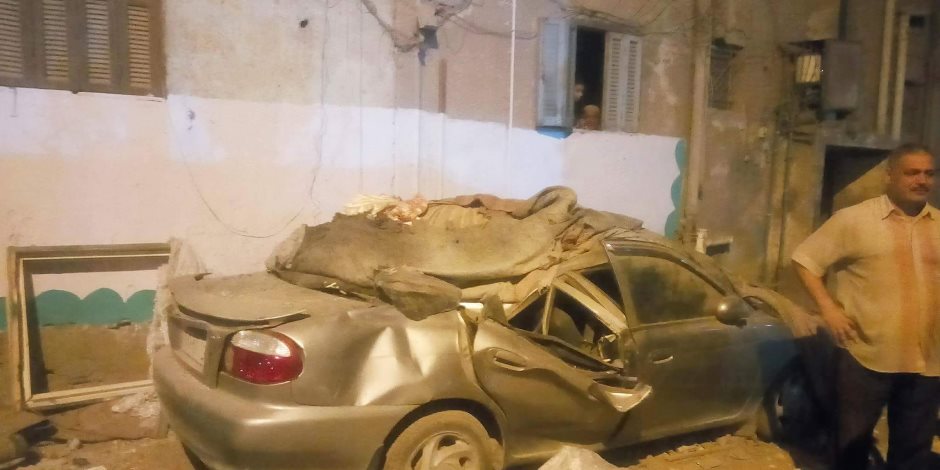 انفجار بشقة سكنية بمساكن أسكو في شبرا الخيمة (صور) 