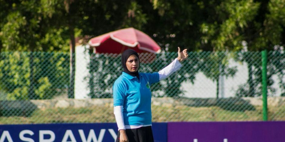 فاطمة عبد الحميد الممثل المصري الوحيد في كأس الأمم الأفريقية للهوكى ( صور )