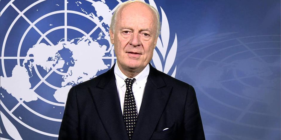 دي ميستورا يدعو الحكومة السورية إلى المزيد من التعاون مع الأمم المتحدة