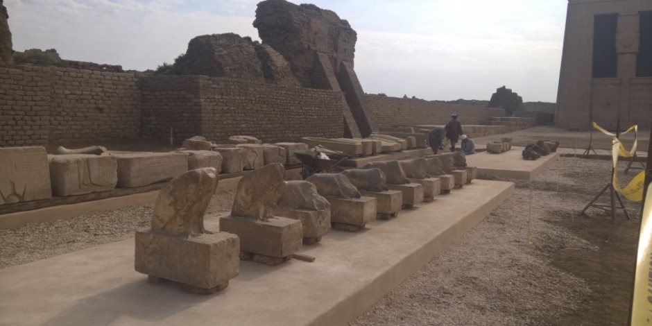 آثار القليوبية تعلن اكتشاف معبد أثري جديد بمنطقة أتريب