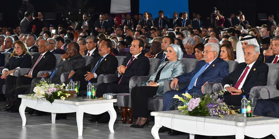 منتدى شباب العالم.. بدء جلسة إعداد القادة بحضور الرئيس السيسي