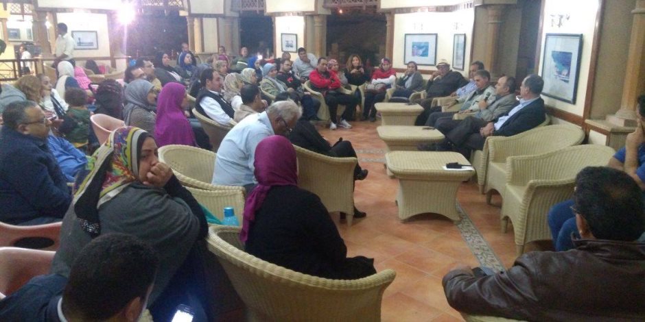 عمرو السعيد يعقد جلسات مع أعضاء صيد أكتوبر والقطامية 