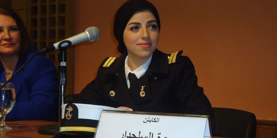 مشروع الملهم يستضيف أول قبطانة مصرية بعد مشاركتها في منتدى شباب العالم