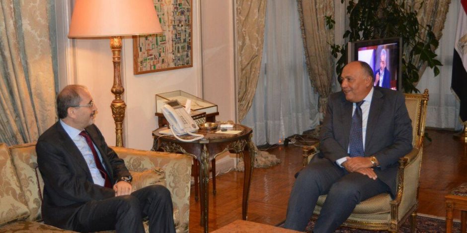 وزير الخارجية يبحث التطورات الإقليمية مع وزير خارجية الأردن