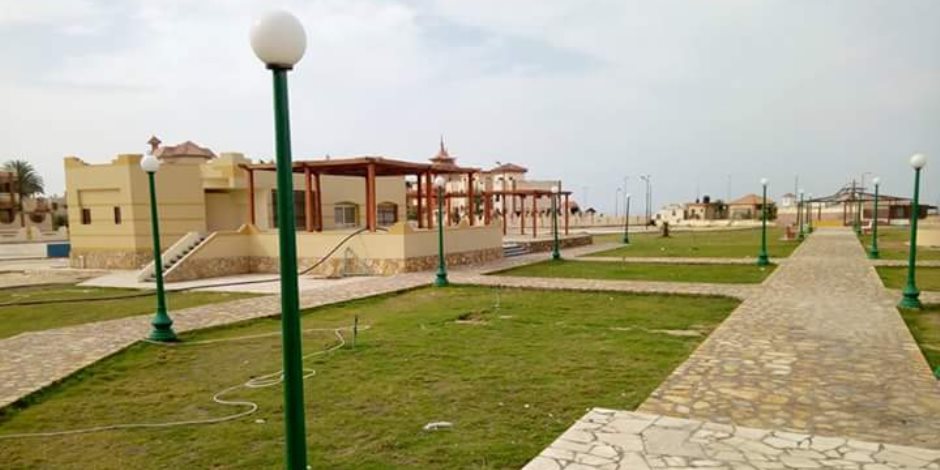 الانتهاء من رفع كفاءة الحديقة العامة بحي المساعيد غرب العريش (صور)