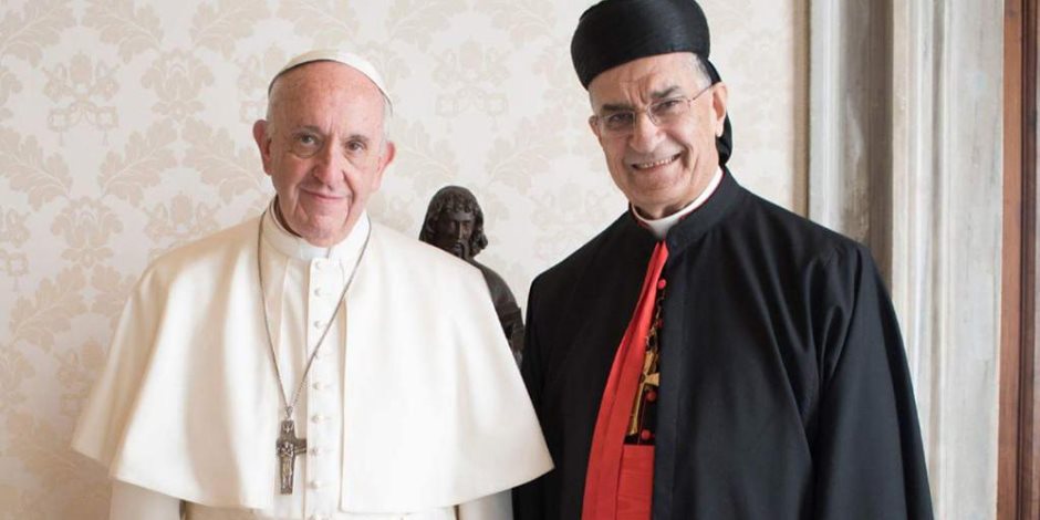 البطريرك الماروني اللبناني يقدم تقرير لبابا الفاتيكان عن تفاصيل زيارته للسعودية