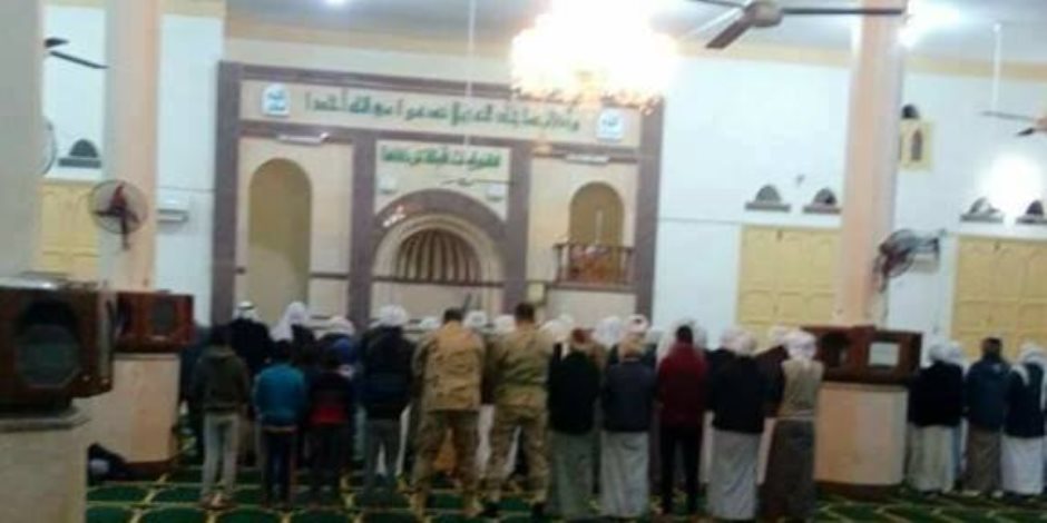 نواب شمال سيناء وزملائهم بالمحافظات يصلون "الجمعة" فى مسجد المذبحة "الروضة"