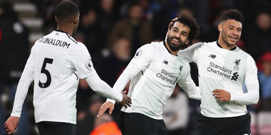 75 دقيقة ليفربول يتقدم على بورنموث برباعية.. وخروج محمد صلاح (فيديو وصور)