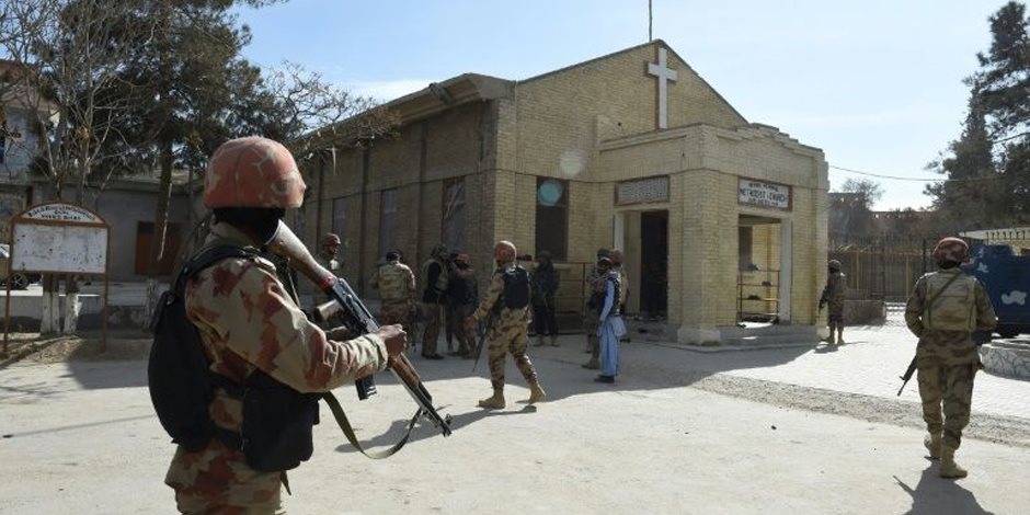 مصرع وإصابة 38 شخصا في هجوم انتحاري لـ "داعش" على كنيسة في باكستان