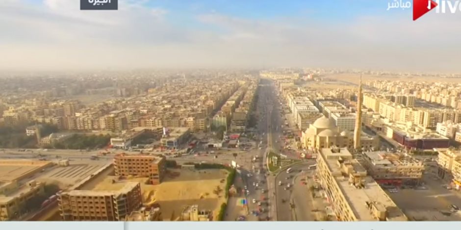 إطلالة علوية لكاميرا "ON Live" من سماء حي المهندسين في محافظة الجيزة (فيديو)