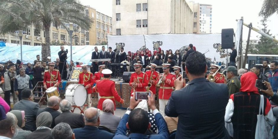 بدء احتفالات اليوبيل الماسى بجامعة الإسكندرية (صور)