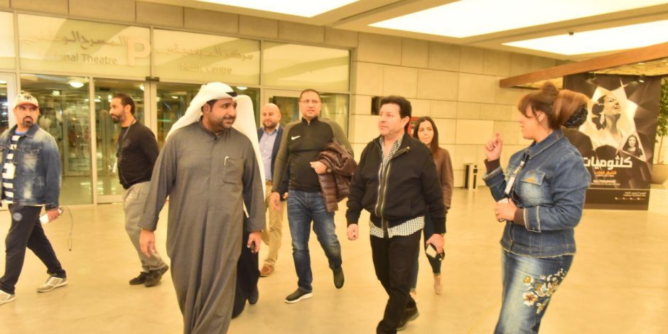 بالصور .. بروفات أمير الغناء العربي هاني شاكر استعداد لحفله بالكويت 