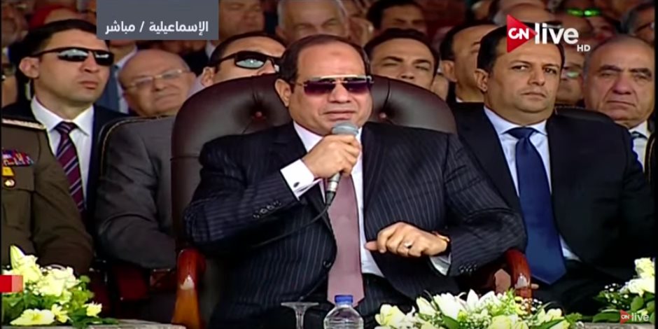 رسائل السيسي النارية من الإسماعيلية: سيناء أرضنا.. والسيادة جزء من الكيان المصري