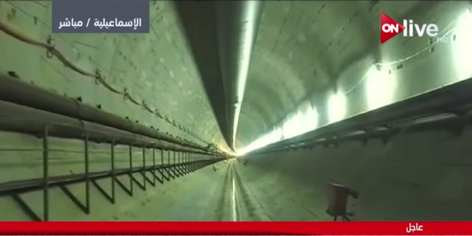 السيسي يتفقد أنفاق قناة السويس بعد انتهاء أعمال الحفر (صور)