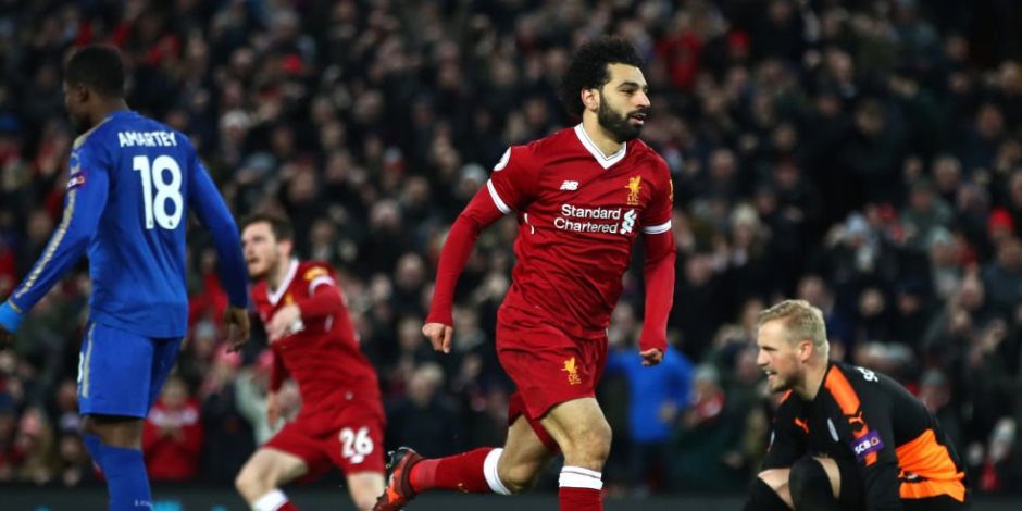 ملخص لمسات وأهداف محمد صلاح مع ليفربول أمام ليستر سيتي في الدوري الإنجليزي