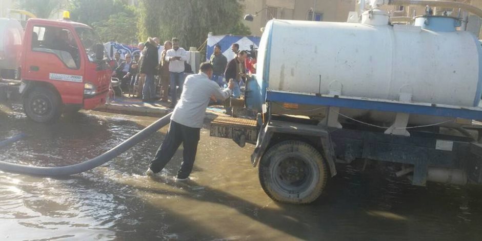 إصلاح مولد محطة الزارير بالسويس بالجهود الذاتية