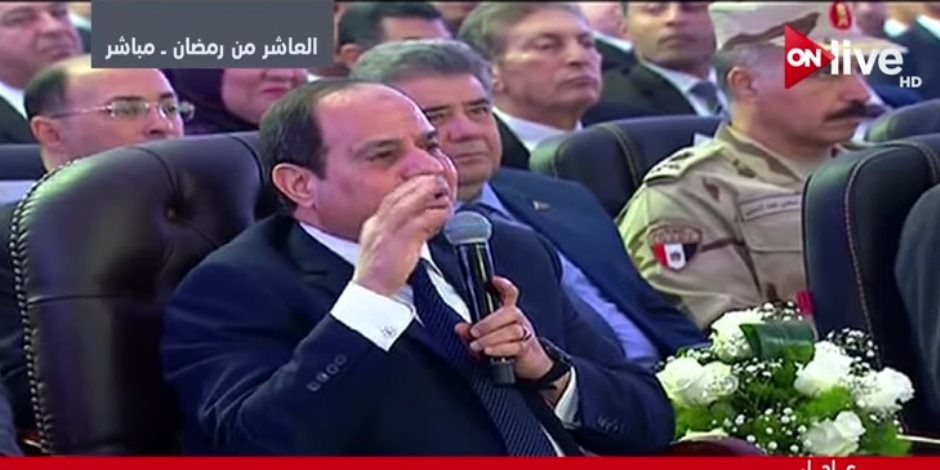 الرئيس السيسي: طريق شبرا بنها الحر كان ضروريا لأنها كانت أعلى منطقة للحوادث