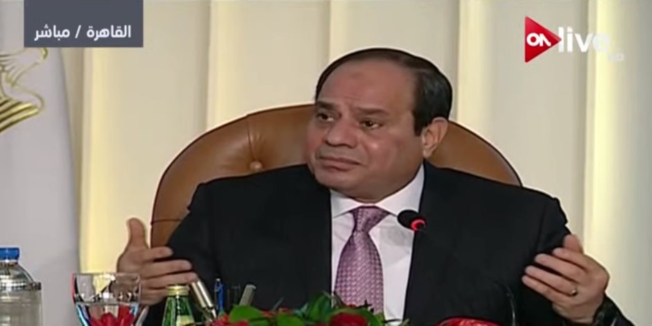 السيسي: الإرهاب يعي جيدا ما يفعله "مش شغال عشوائي"