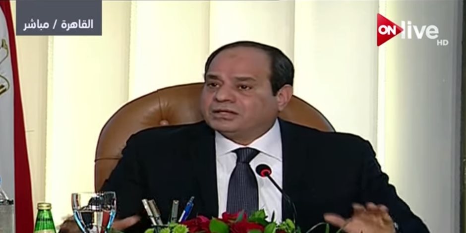 السيسي عن استراتيجية مواجهة الإرهاب: نبذل أقصى جهد لتجنيب المصريين خطر التطرف 