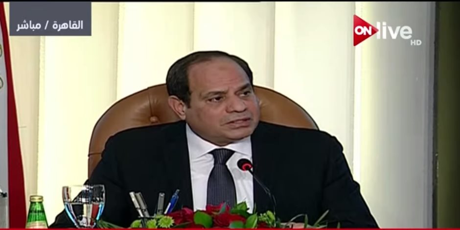 السيسي: الدستور المصري متقدم.. وكفل حرية ونزاهة البرلمان