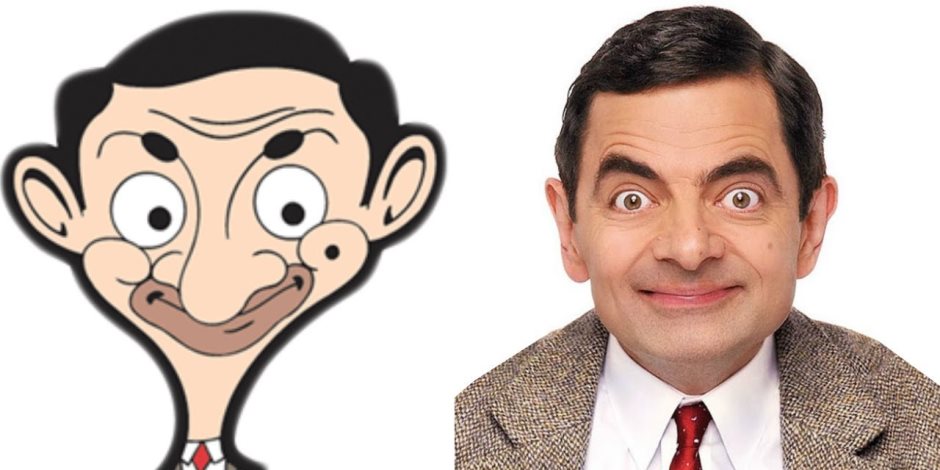 ممثلى كرتون مستر بين Mr Bean (صور)