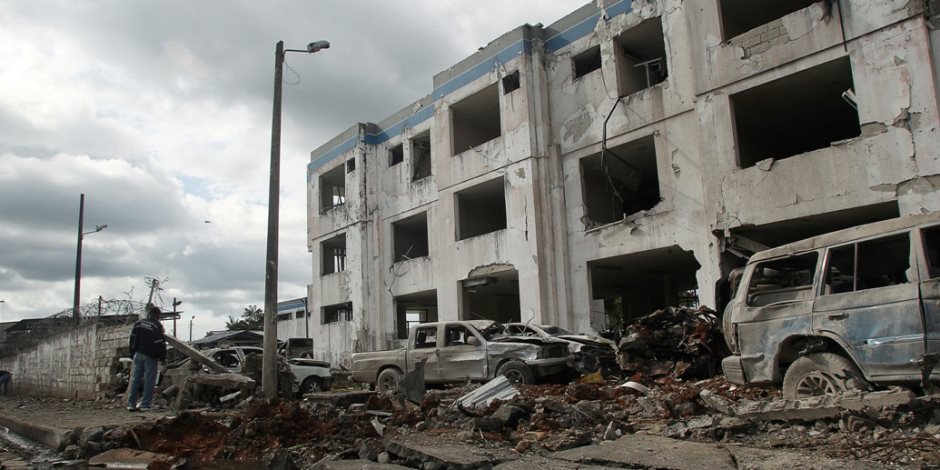 انفجار هائل يدمر مركزا للشرطة فى الإكوادور "صور"