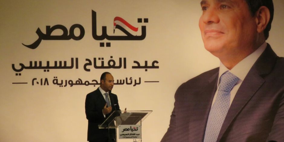 السفير محمود كارم يستقبل وفد الاتحاد الافريقي بمقر حملة «السيسي»