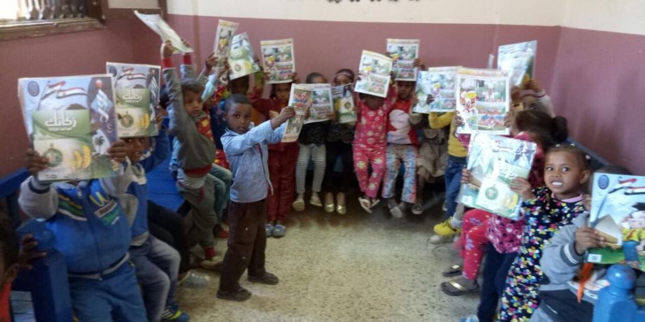 ركن مجلة «نور».. واحة الأطفال المفضل في معرض الإسكندرية للكتاب
