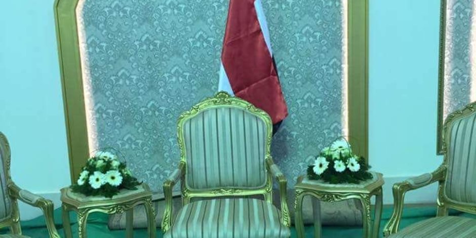 ننشر صور القاعة التي تستقبل الرئيس السيسى لافتتاح "حقل ظهر" في بورسعيد 