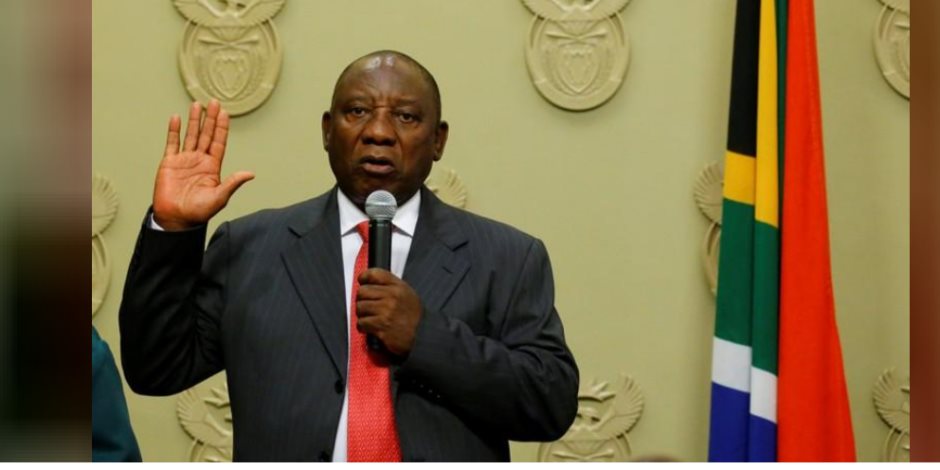 رئيس جنوب إفريقيا يعلن دعمه للعملاق هواوي 