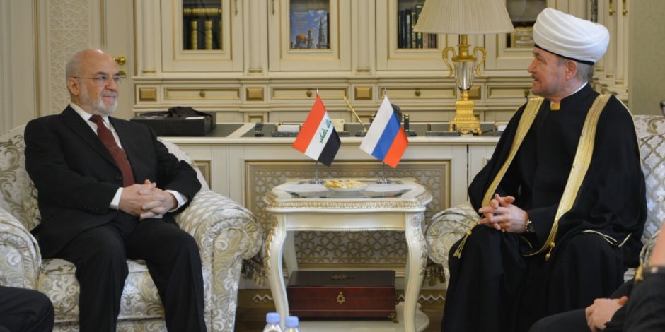 مفتى روسيا يستقبل وزير خارجية العراق لبحث التعاون بين الطرفين