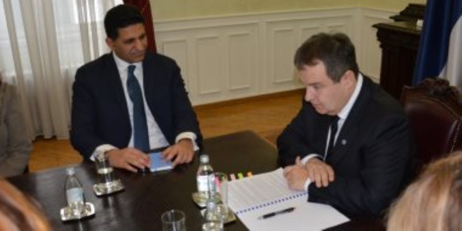 وزير خارجية صربيا: ندعم مصر في حربها ضد الإرهاب بسيناء 