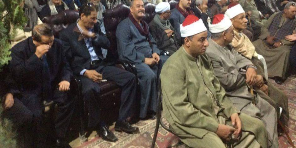 مؤتمر حاشد لدعم الرئيس السيسي في نجع حمادى بقنا ( صور  )