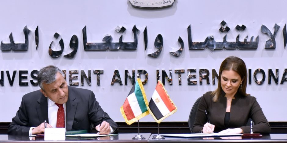مصر والكويت توقعان 5 اتفاقيات لدعم برنامج تنمية سيناء بقيمة 5 مليارات جنيه