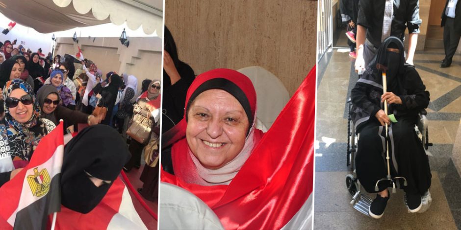  تشارك تتحدي  تختلف .. المرأة المصرية  تتصدر المشهد في الانتخابات الرئاسية بالخارج 