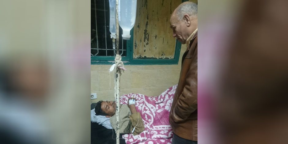 رئيس مدينة المحلة يطمئن على الحالة الصحية لـ3 مواطنين صدمهم قطار المنصورة
