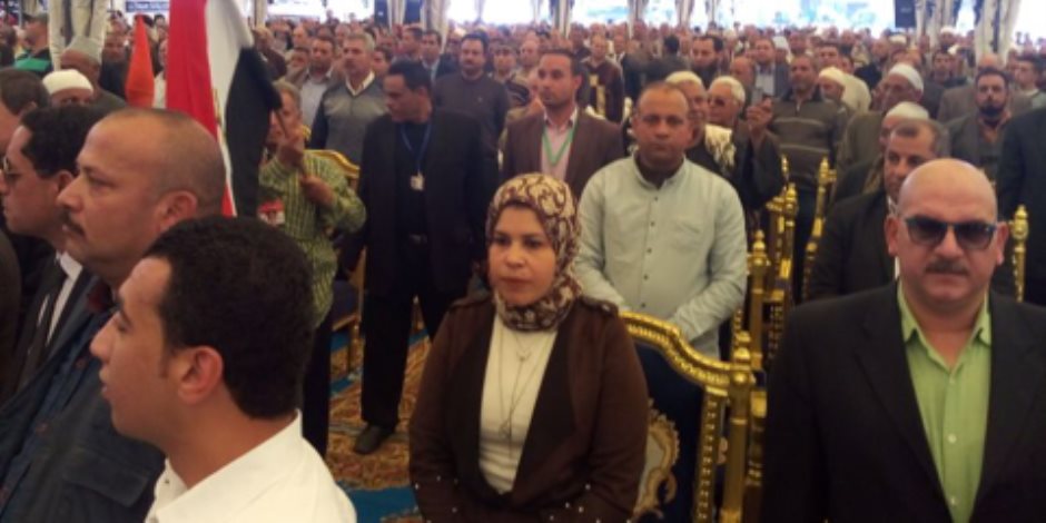 مؤتمر جماهيري حاشد بسيدي سالم في كفر الشيخ لدعم السيسي بانتخابات الرئاسة (صور ) 