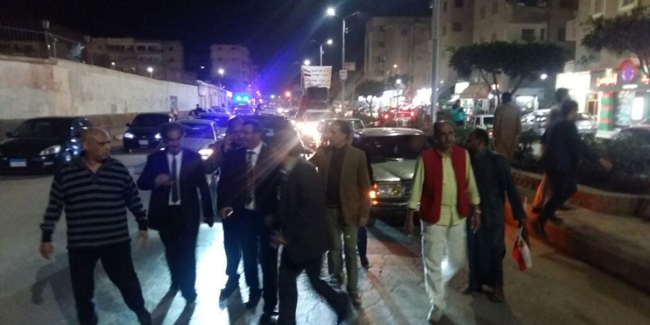  مسيرتان بالسيارات والأقدام لدعم الرئيس في كفر الشيخ .. ومُسنّة ترقص على أنغام" قالوا إيه "  (صور )