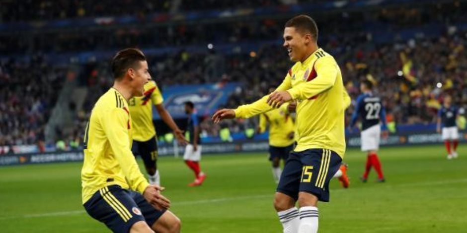 كولومبيا تسحق فرنسا بثلاثية استعدادا للمونديال (فيديو)
