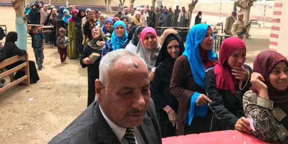 مرصد ائتلاف دعم مصر: طوابير أمام لجان الانتخابات الرئاسية بأبو تيج في أسيوط