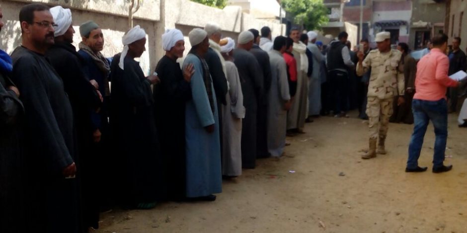 مرصد ائتلاف دعم مصر: حضور مكثف للناخبين أمام اللجان التصويتية بالمنيا