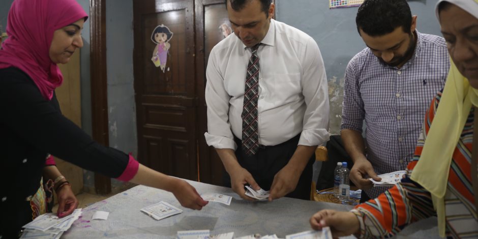 نتائج أولية لانتخابات الرئاسة 2018.. 95831 صوتا للسيسى و3948 لموسى بـ3 لجان عامة بالإسماعيلية